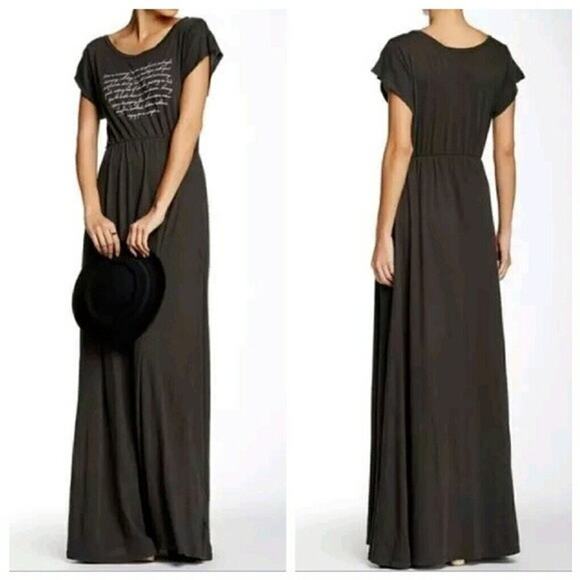 Wildfox Dresses & Skirts - Wildfox Womens size Small This is Love Piper Maxi Dress Black